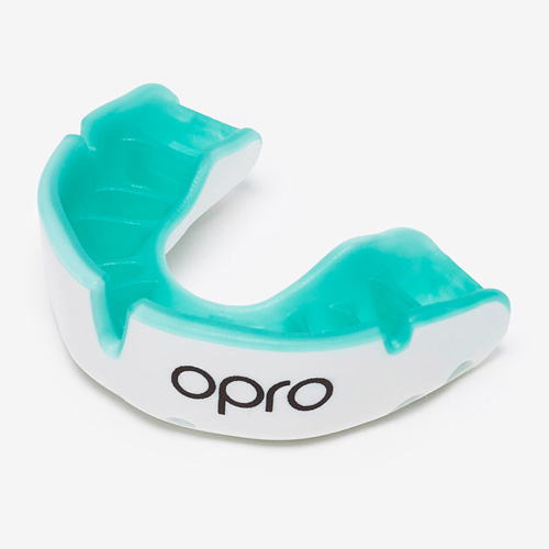 How does the OPRO Self-Fit mouthguard work?